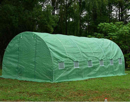 Тунелна оранжерия - зелена, различни размери