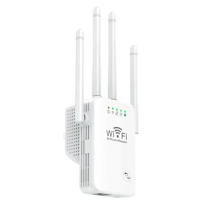 Усилвател повторител на WIFi сигнал с 4 антени до 300Mbps - Oferti4ka.com