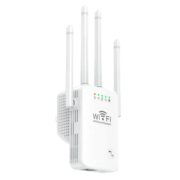 Усилвател повторител на WIFi сигнал с 4 антени до 300Mbps - Oferti4ka.com