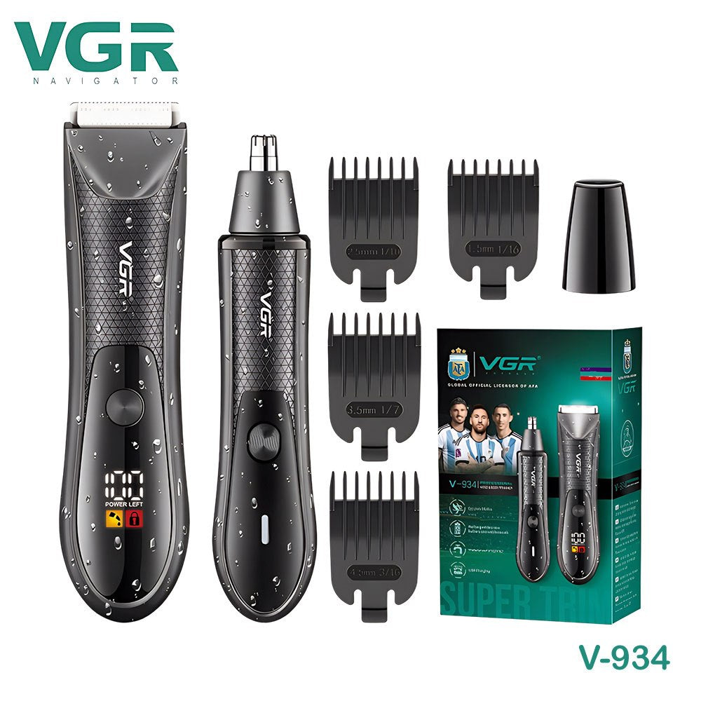 VGR V-934 – Професионален 2 в 1 тример за нос и тяло
