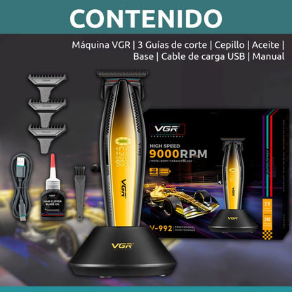 Професионална машинка за подстригване VGR-992 9000RPM