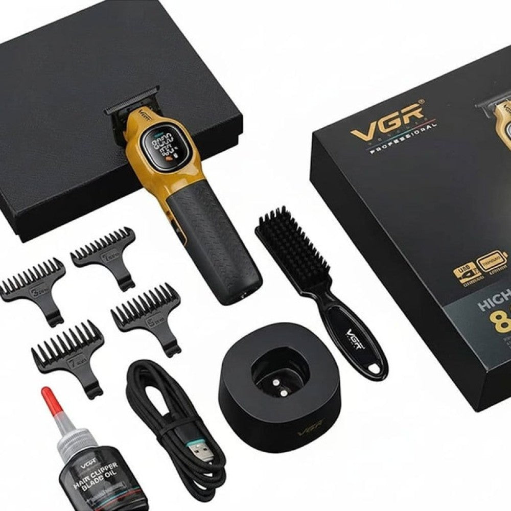 Професионална машинка за подстригване VGR V-886C GOLD