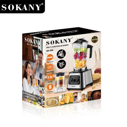 Мултифункционален кухненски блендер  Sokany SK-999 – 6000W