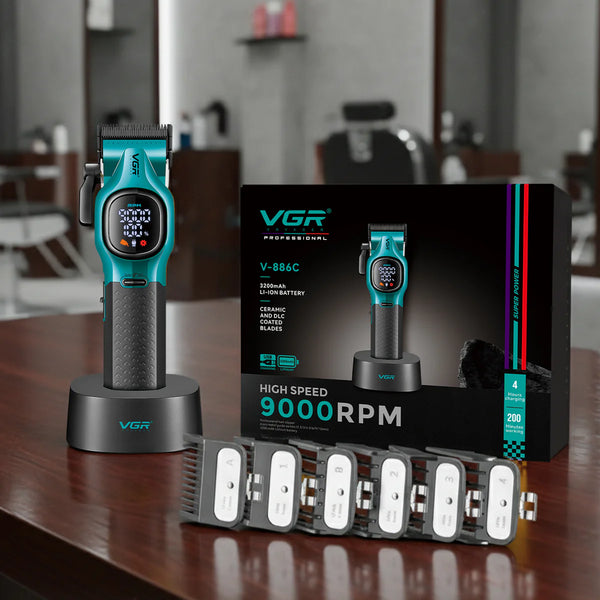Професионална машинка за подстригване VGR V-886C