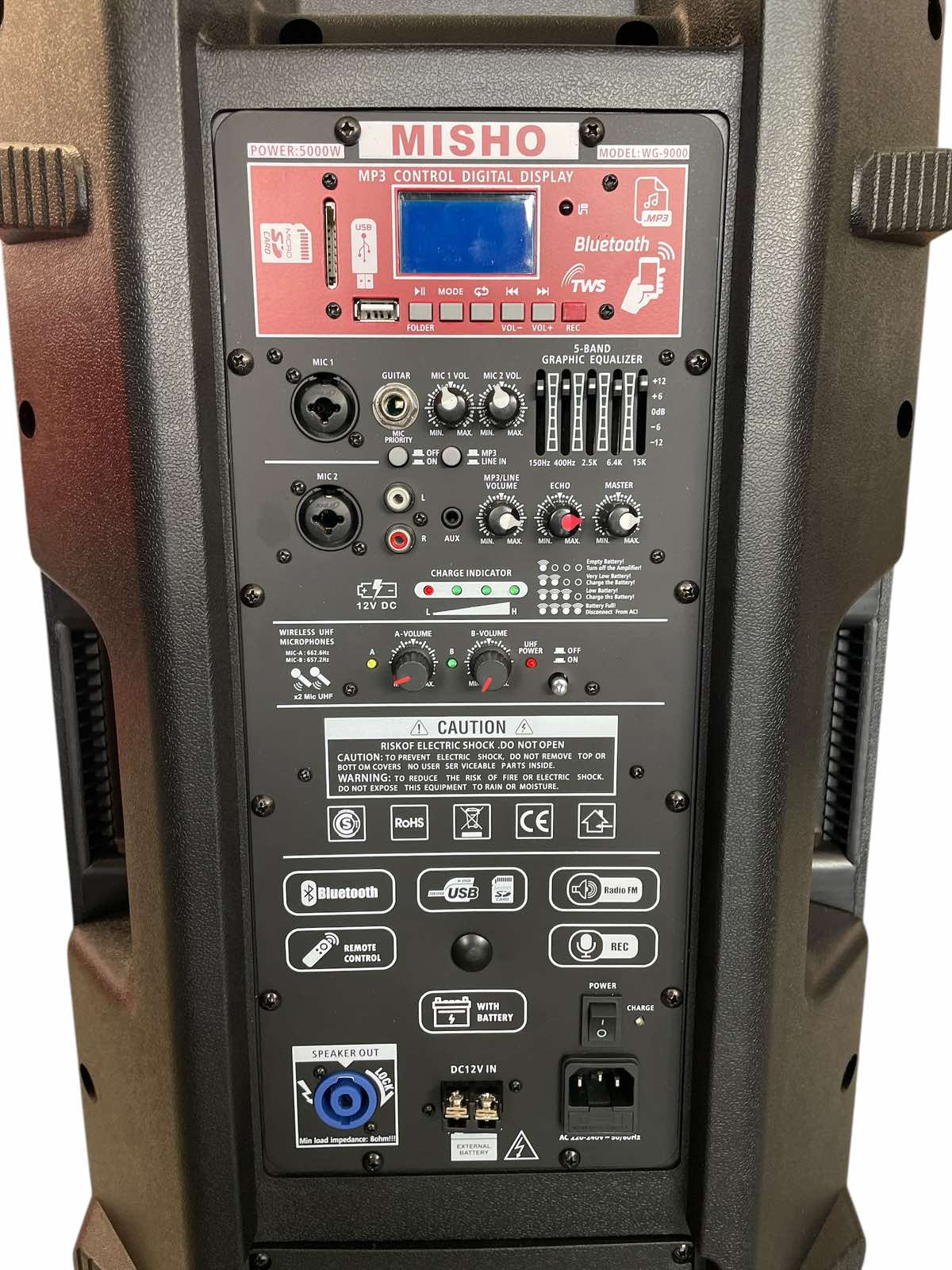 Тонколона MISHO WG-9000 15 инча