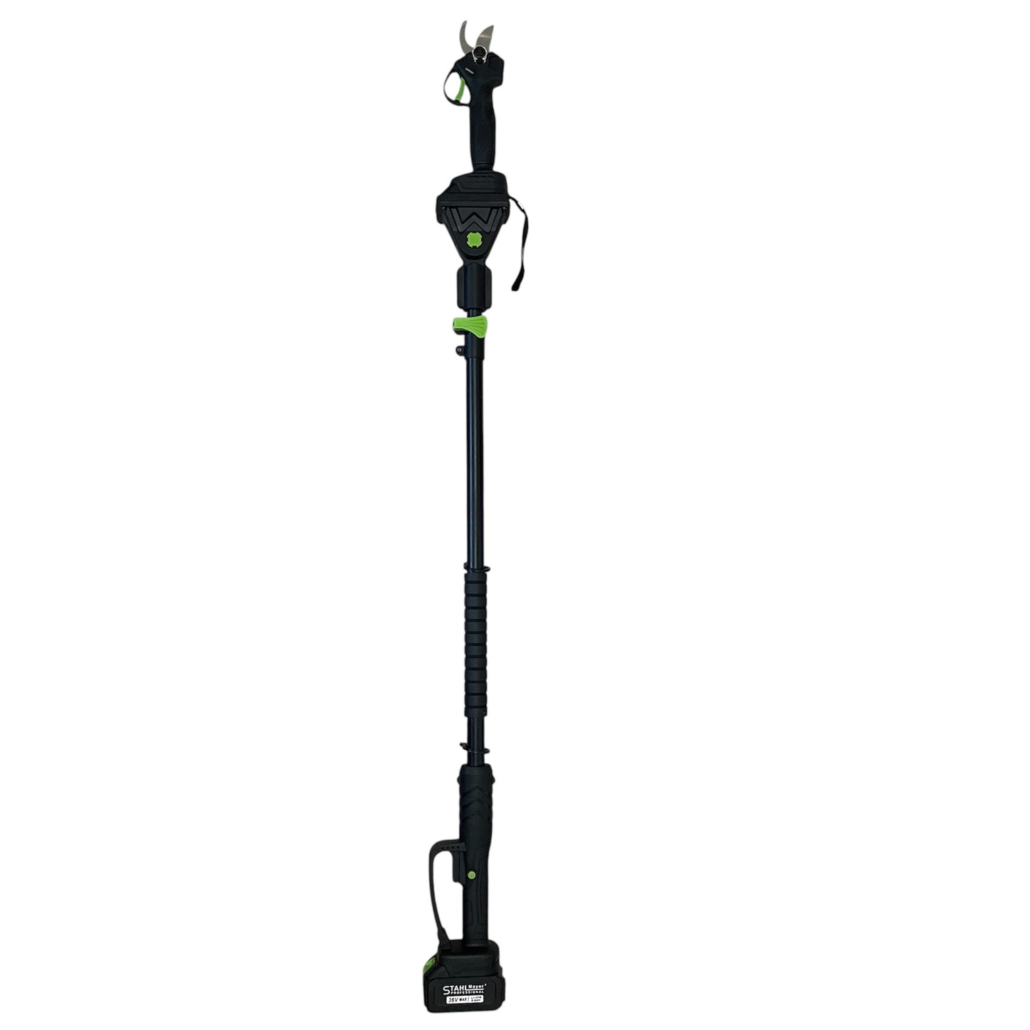 Професионален 4в1 Градински Комплект STAHLMAYER 36V – Ножица + Резачка + Прът + Турбо Пистолет , модел 29-002