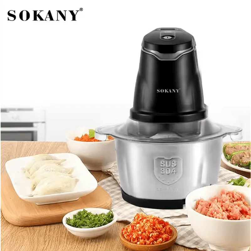 Електрически чопър SOKANY SK-7020 – Мощност, прецизност и удобство в кухнята