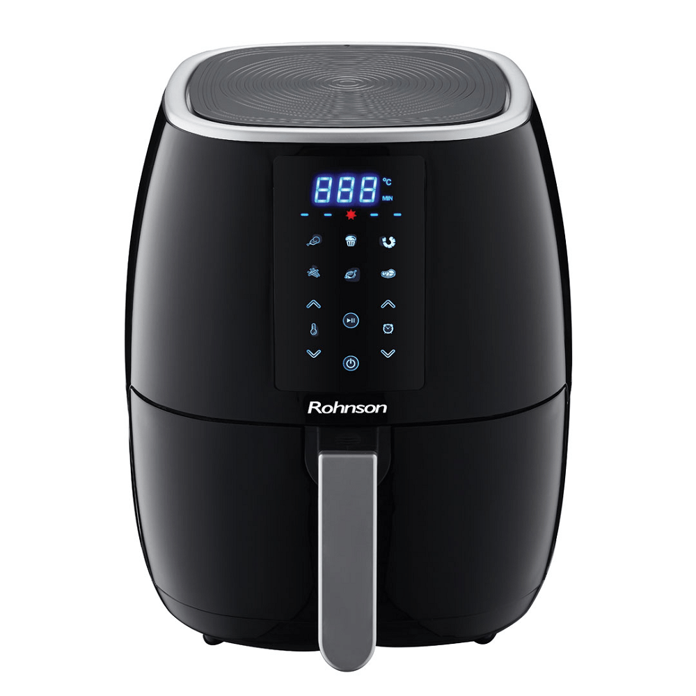 Фритюрник Rohnson Air Fryer R-2837, 1500W, вместимост 5л - Oferti4ka.com