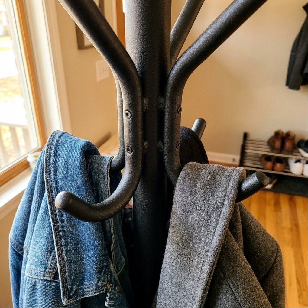 Метална закачалка за дрехи