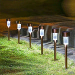 Зареждане на изображението в браузъра на галерията, 10 броя Градински соларни LED лампи - Oferti4ka.com

