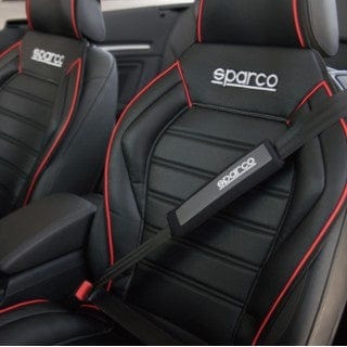 Комплект sparco : калъф за волан и протектор за колани + подарък мляко за табло - Oferti4ka.com