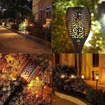 Зареждане на изображението в браузъра на галерията, Oferti4ka.com Соларни лампи за градина 2 броя ФАКЛИ