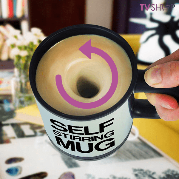 Чаша за Автоматично Разбъркване на Кафе Self Stirring Mug Oferti4ka.com