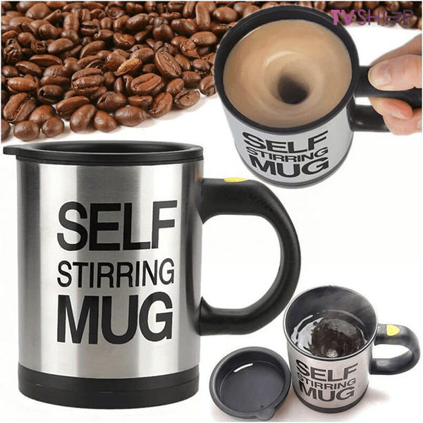 Чаша за Автоматично Разбъркване на Кафе Self Stirring Mug Oferti4ka.com