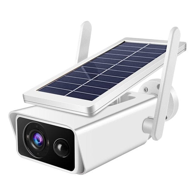 2бр. Соларна водоустойчива WIFI камера 5MP full HD + 2бр. SD карта памет 64GB - Oferti4ka.com