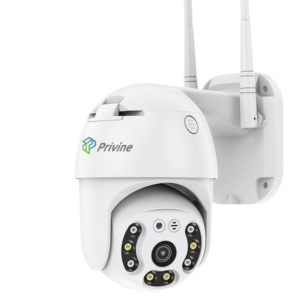 IP въртяща безжична камера Privine 5MPX- 4+4LED iCsee