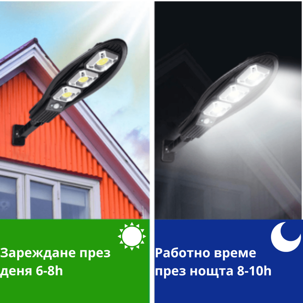 ПРОМО КОМПЛЕКТ 2БР. СОЛАРНА LED ЛАМПА 600W oferti4ka