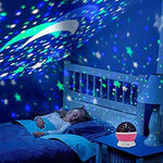 Зареждане на изображението в браузъра на галерията, Детска led лампа , прожектираща звезди - Oferti4ka.com
