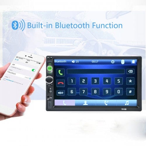 Мултимедия 7010B 2DIN,Bluetooth, Автомобилен аудио видео instrumag