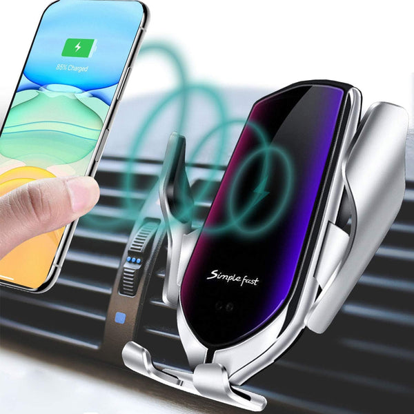 Automatic wireless стойка за кола, безжично зарядно устройство smart sensor r1, fast wireless зарядно
