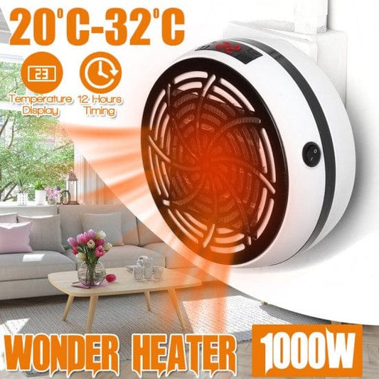 ПОРТАТИВЕН МИНИ НАГРЕВАТЕЛ WARM AIR 1000W С ПОДАРЪК ДИСТАНЦИОННО oferti4ka