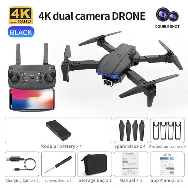 Дрон с камера dual 4k cameras p10 - Oferti4ka.com