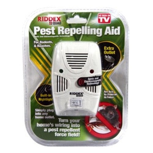 Електронен уред за борба с домашни вредители Riddex Plus - мишки, плъхове, хлебарки instrumag