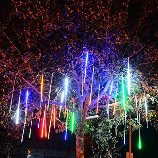 Led висулки "падащ сняг" многоцветни
