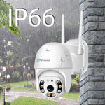 Зареждане на изображението в браузъра на галерията, IP въртяща безжична камера privine 5mpx- 4+4 led + ip камера за видеонаблюдение - 2mpx - Oferti4ka.com
