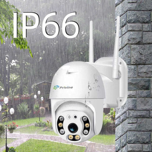 IP въртяща безжична камера Privine 5MPX- 4+4LED + SD карта 64gb iCsee - Oferti4ka.com