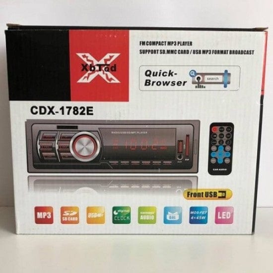 Авто аудио плеър 80040xpld , fm, sd memory, usb, bluetooth, 4x35w , падащ панел - Oferti4ka.com