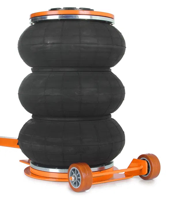 Пневматичен крик балон 6 тона с 3 въздушни възглавници + приставка ( 150 - 430 мм ) BJC