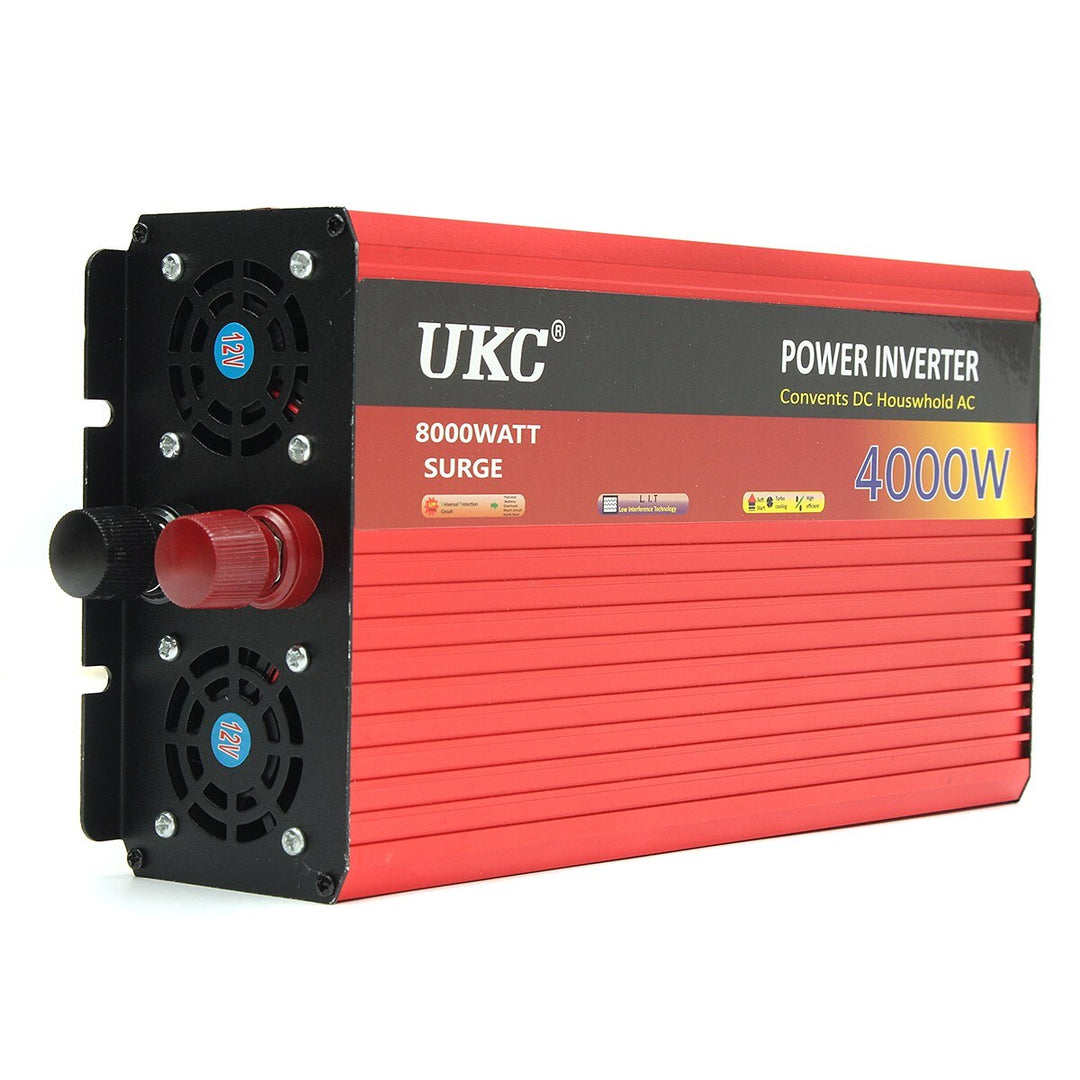 Инвертор на напрежение UKC 4000W 12V / 220V - Oferti4ka.com