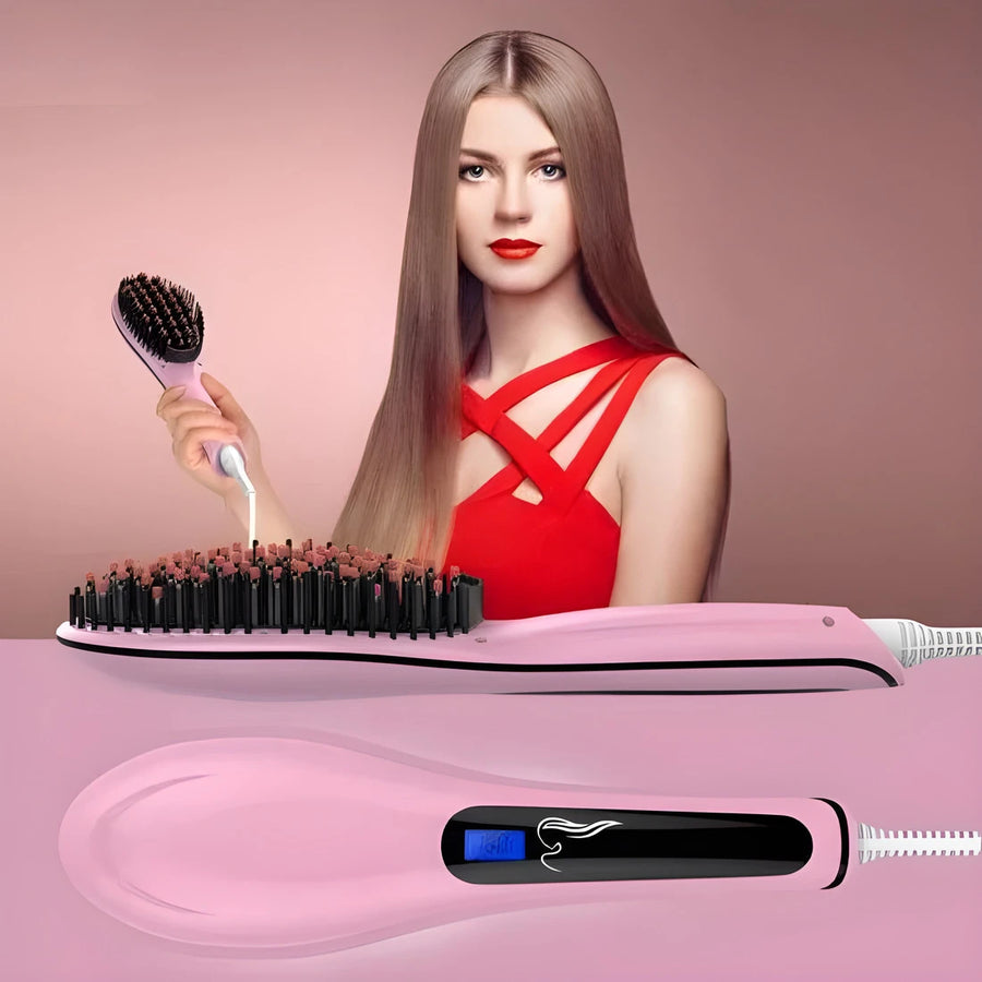 Електрическа четка за изправяне на коса - Oferti4ka.com