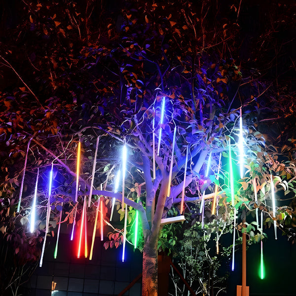Led висулки "падащ сняг" многоцветни