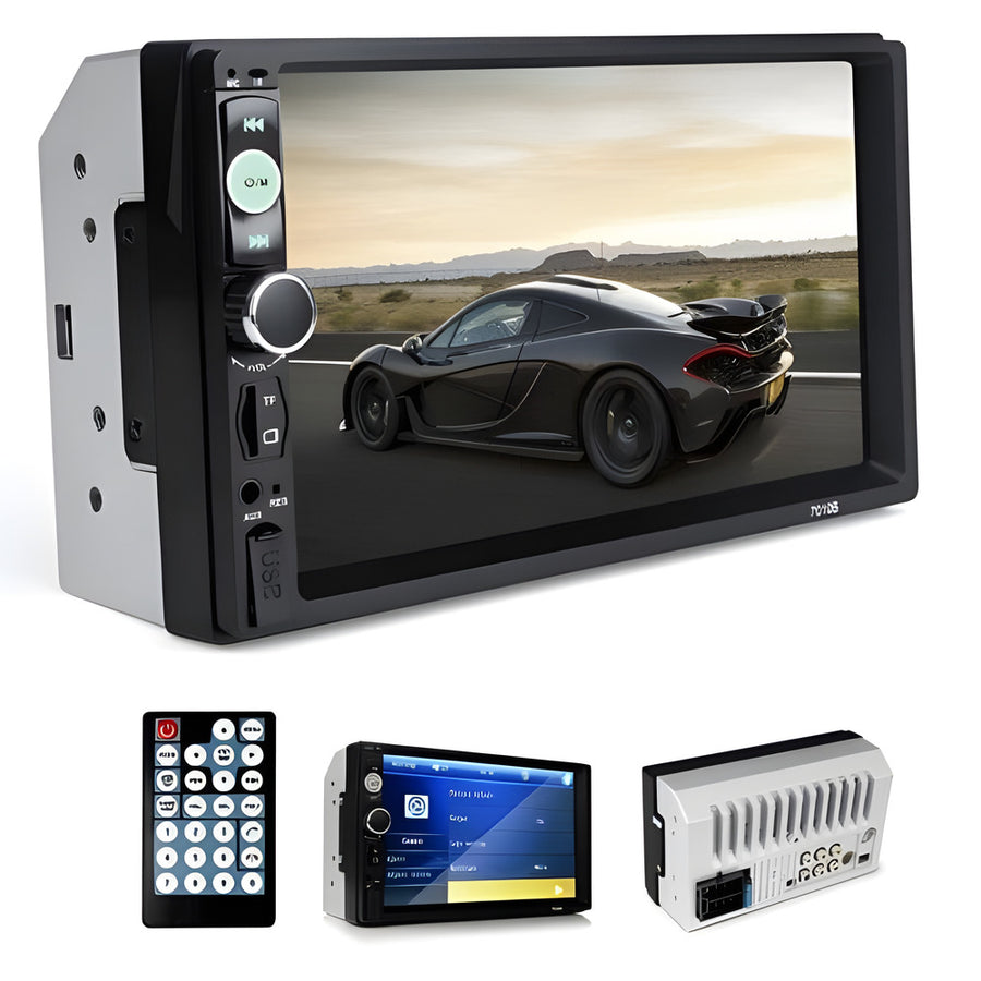 Мултимедия 7010B 2DIN,Bluetooth, Автомобилен аудио видео