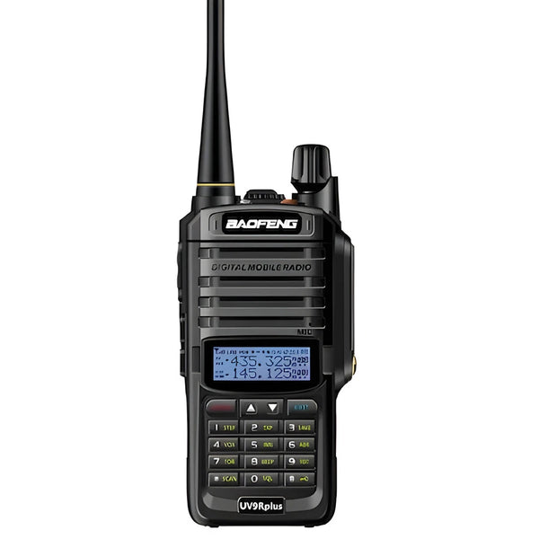 Преносима радиостанция Baofeng UV-9R PLUS, 18W, двучестотна 136 - 174 MHz / 400-520 Mhz