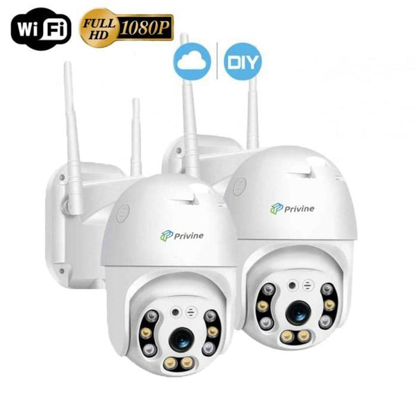 Въртяща безжична камера Privine 5MPX- 4+4LED 2бр iCsee