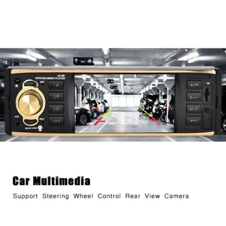 Мултимедия аудио,видео плеър за кола MP5 Automat 4019 B 4.1" Единичен Din Wireless Remote Control